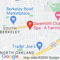 View Map of 3010 Colby Street,Berkeley,CA,94705